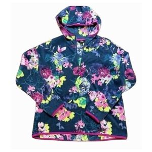 Fila Sport Fleece Pullover Colorful Quarter-Zip Pullover Size Small